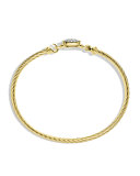 Petite Wheaton Bracelet with Diamonds in Gold