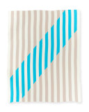 Righina Striped Cotton Scarf, Multicolor