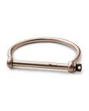 Men's Brass Screw Cuff Bracelet