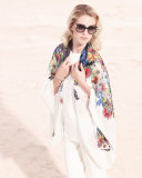 Rhinestone-Snake Wrapped Temple Sunglasses