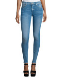 Halle Super-Skinny Jeans, Neptune Blue