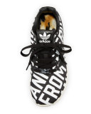 ZX Flux Rita Ora Sneaker, Core Black/Off White