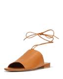 Damon Suede Ankle-Tie Mule