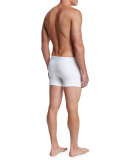 Mesh 3" Trunks, White