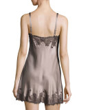 Lolita Scalloped Silk Chemise