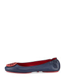 Minnie Travel Ballerina Flat, Red/Blue
