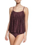 Aphrodite Floral Sway Tankini Swim Top