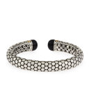 Dot Batu Small Onyx Kick Cuff