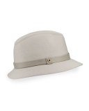 Ingrid Baby Cashmere® Felt Fedora Hat, Gray