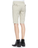Twill Bermuda Shorts, Light Khaki