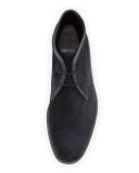  Suede Chukka Boot, Navy