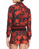 Marisa Floral Jacquard Shorts