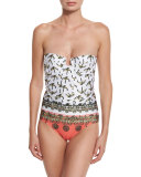 Life's Peachy Printed Underwire One-Piece Swimsuit