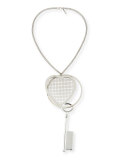 Heart & Key Pendant Necklace