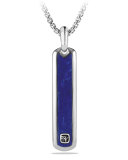 Exotic Stone Tag with Blue Lapis