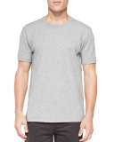 Short-Sleeve Perfect Jersey T-Shirt, Gray