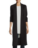 Washable Wool Kimono Duster Cardigan, Petite