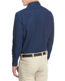 Japanese Denim Sport Shirt, Navy