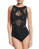 Esther Strappy Lace One-Piece Swimsuit