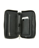 Brigadere Men's Leather Travel Wallet, Green