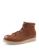 Devy 1955 Lace-Up Low Ankle Boot, Peanut