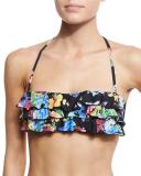 Samba Ruffle Bandeau Swim Top