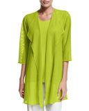 Mod Mesh Draped Jacket