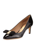 Emy Patent Bow 55mm Pump, Black (Nero)