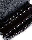 Sunset Medium Crossbody Bag, Black