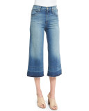 Bessette High-Waist Culotte Jeans, Shayne