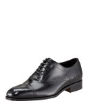 Caesy Cap-Toe Oxford, Black