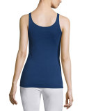 Long Organic Cotton Baby Rib Slim Tank