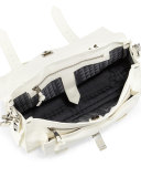 PS1 Medium Leather Satchel Bag, White