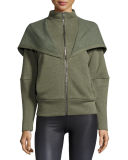 Chill Hooded Sport Jacket, Jungle Heather