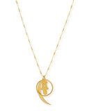 Cherie Gold Vermeil Long Charm Necklace