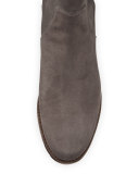 Reserve Suede Over-the-Knee Boot, Smoke