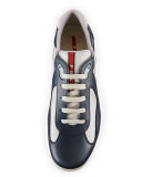 Punta Ala  Leather Sneaker, Blue