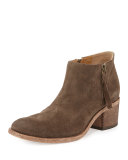 Capricia Suede 50mm Bootie, Tortora