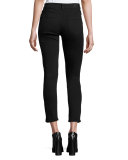 Hoxton Lace-Up Ankle Peg Jeans, Hayes