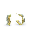 Marrakech Supreme Two-Strand Hoop Earrings
