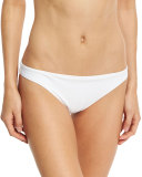 Cascade Floral Hipster Swim Bottom, White