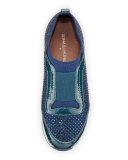 Ryley Crystal Slip-On Sneaker, Ocean