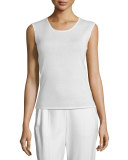 Essential Knit Tank, Ivory