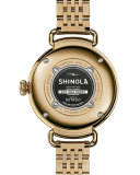 The Canfield Bracelet Strap Watch, Golden