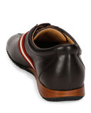 Men's Frenz Leather Low-Top Sneaker, Brown