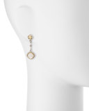 Erato Cabochon Drop Earrings