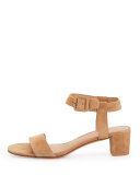 Rena Suede City Sandal, Sand