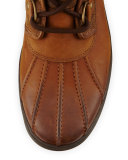 Cecile Lace-Up Weather Boot, Chestnut