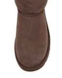 Bailey Button Short Boot, Chocolate