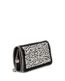 Falabella Jeweled Crossbody Clutch Bag, Black